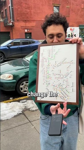 how does a live subway map work?