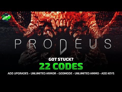 PRODEUS Cheats: Add Upgrades, Unlimited Ammo, Godmode, Add Keys, ... | Trainer by PLITCH