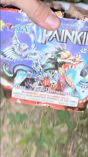 Painkiller | Tsky Fireworks 200g Cake Demo