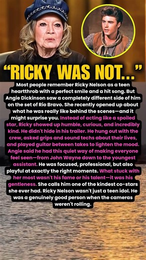 Angie Dickson Opens Up About Ricky Nelson Behavior on Set #shorts