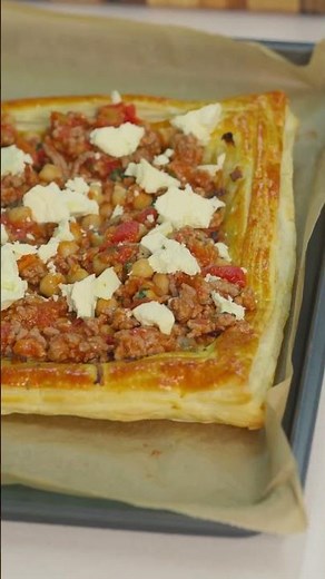 Greek lamb mince tart