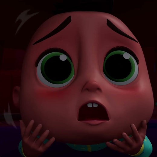 A dark face in the dark! 😱 Who could it be? #ChildrenSongs #FamilyFun #KidsStories #shorts