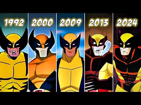 Wolverine Evolution in Cartoons (1982-2024) - X-Men '97