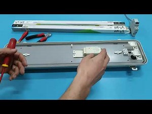 branchement de Tube Led # أبسط طريقة لتوصيل Tube Led