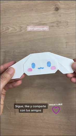 Origami de Cinnamoroll: ¡Transforma papel en arte!