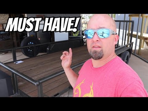 MUST HAVE Accessory For Your Flatbed Utility Trailer