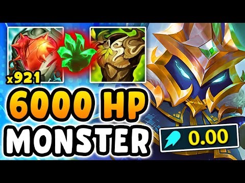 I tried Tank Veigar with 0 AP Items and it's actually so good (6000+ HP MONSTER)