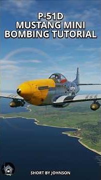 DCS: P-51D Mustang Mini Bombing Tutorial #dcs #dcsworld
