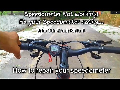 How To Repair Cycle Speedometer...