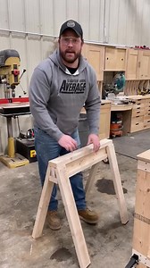 Build A Fast and Easy Sawhorse! | John Malecki