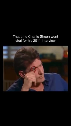 Worlds Wildest Moments on Instagram: "14 years ago, Charlie Sheen sat down with ABC News for an interview on his public downfall at the time. In 2011, Charlie Sheen experienced a public, drug-fueled meltdown, famously coining phrases like “tiger blood” and “winning” while making controversial statements and rants, which led to his firing from the TV show Two and a Half Men. The year included a temporary suspension of filming for drug treatment, followed by a permanent shutdown of the season afte