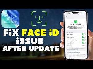 How To Fix Face ID Issue After iOS 26 Update