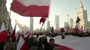 Polish nationalists march on Independence Day