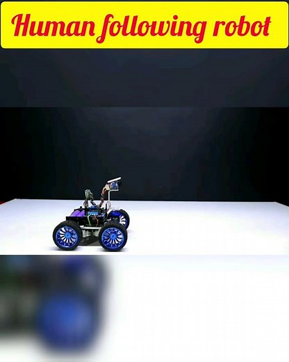 human following robot using arduino | #arduino #viral #video #trending #project #esp32 #1k#esp8266