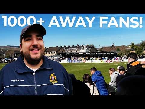 I Witnessed A HUGE Club Record Attendance! Clitheroe F.C. vs. Bury F.C.