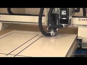 AXYZ CNC Router Fabrication of an ACM Panel.
