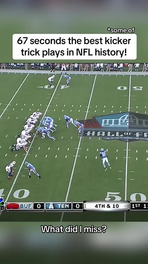 Top Kicker Trick Plays in NFL History