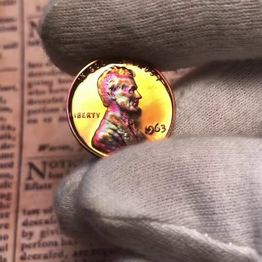 74K views · 689 reactions | This toning.... 樂 Do you find it authentic or artificial?!  Either way, you can't deny it's beautiful! The shades of deep purple and red are out of this world! | M. Barr Coins | Facebook