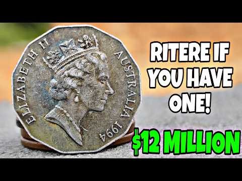 You Won't Believe! Rare 50 Cents Australian Coins In Pocket Change That Could Make You RICH!