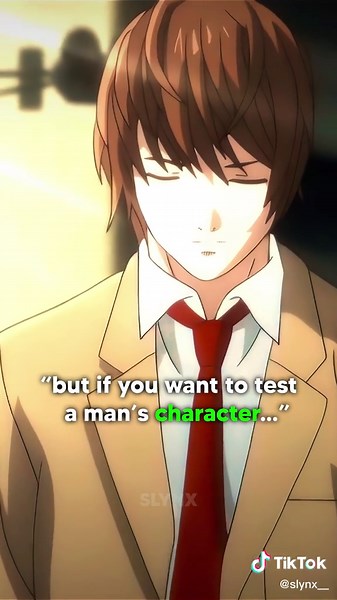 Powerful Anime Quotes | Light Yagami From Death Note