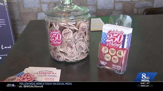 Lebanon County celebrates America250 with wooden nickel trail