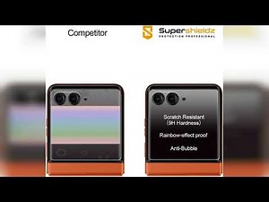 Review: Supershieldz (2 Pack) Designed for Motorola Razr 2024/2025 (Front Screen Only) Tempere...