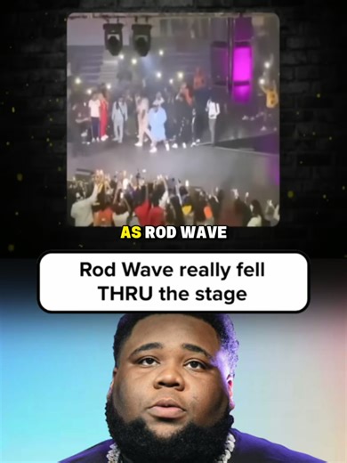 Rod Wave's Stage Collapse: A Concert Nightmare