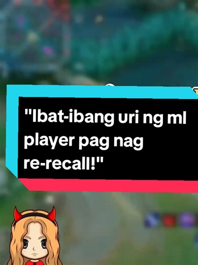 Ibat Ibang Uri ng Player sa Pag-recall sa MLBB