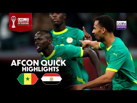 AFCON Quick Highlights | Senegal vs Egypt | 01/14/2025 | beIN SPORTS USA