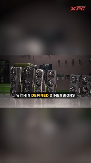 1.8K views · 27 reactions | Big GPU performance, now built for tiny spaces.  Discover the future of compact PC power with SFF Ready Graphic Cards!️  Watch the full clip via the link in the comment to see the difference in action. ️ Shop now via the link in our bio. #XPG #SFF #PCBuild #CompactPC #gamingsetup | XPG Global | Facebook