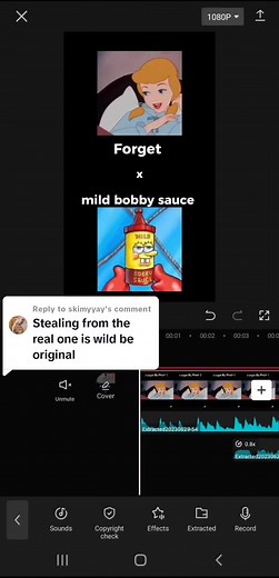 Replying to @skimyyay like I said, I didn't know there was a other mild bobby sauce account #fyp #mildbobbysauce #spongebob #forget #forgetpogo