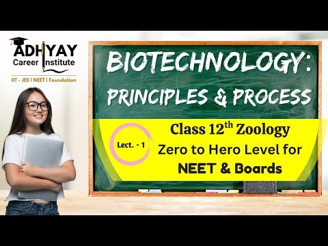 Biotechnology: Principles & Processes | Class 12 Biology Chapter 1 | NCERT + NEET | Full Explanation