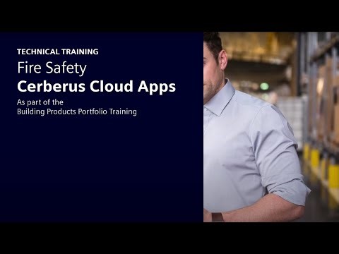 Cerberus Cloud Apps (SI BP Portfolio – Fire Safety)