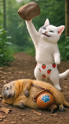 Funny Cat vs Beaver Videos Compilation