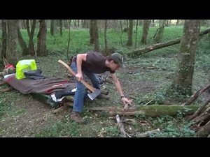 Axe Fun #3 - American Felling Axe (Gransfors bruks) Test and comparison.