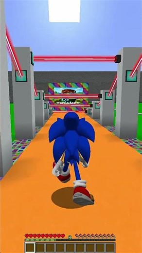 Minecraft vs Lazer! 2 😱 #shorts