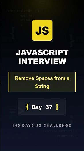 Remove spaces from a string in JavaScript
