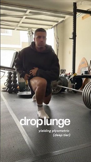 Drop Lunge | Deep Tier Yielding Plyometric