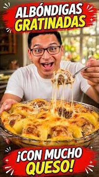 Meatballs + Potatoes + LOTS OF CHEESE = Heaven on a plate 🤯