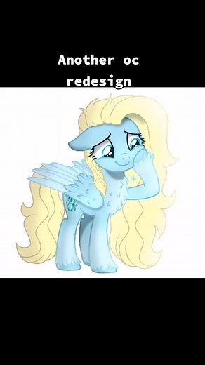 Crystal Paw MLP OC Redesign