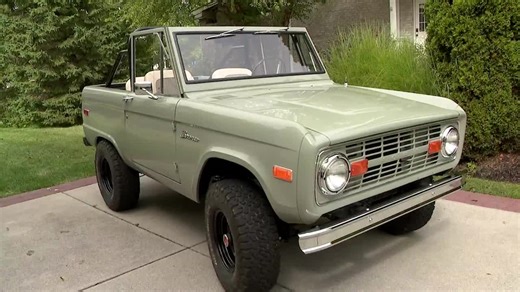 Jim O’Brien unveils classic 1970 Bronco