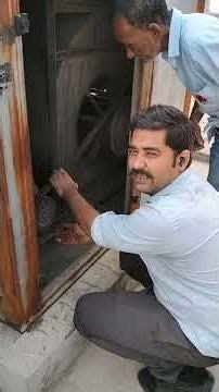 exhaust fan service and v belt check