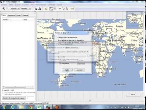 Uso de MapSource