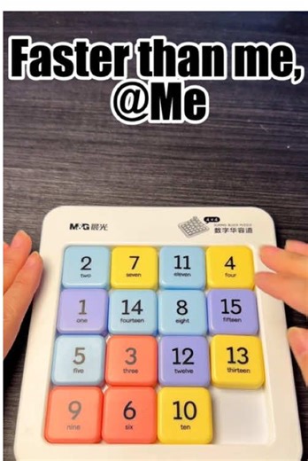 Let's have a challenge! A 4x4 number puzzle challenge! #Slidingblocks #Puzzle #competition #Slidingpuzzle#intellectual