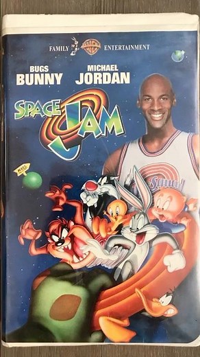 Space Jam VHS. One of the best intro songs to a movie. #SpaceJam #VHS #MJ #MichaelJordan #90s #nba