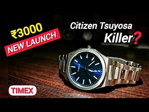 New Launch Timex Dress Watch Under – ₹3000 | Look Like Citizen Tsuyosa | Timex TWEG288SMU01 (2025)