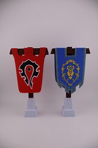 World of Warcraft Pvp Banner: Customizable WOW Gaming Wall Art - Etsy
