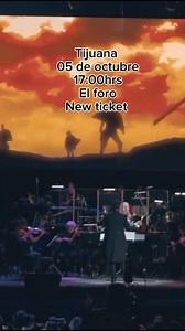 ¡El día más esperado de Tijuana! ⚔️ ❤️‍🔥Aprovecha y consigue tus boletos para revivir la música de Shingeki no Kyojin con orquesta en vivo. 🎟️Boletos en: NewTicket #aot #snk #atackontitan #orquestamexico #orquestaenvivo | Red Orquesta México