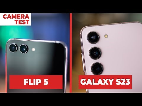 Samsung Galaxy Z Flip 5 vs Galaxy S23: Camera Test, Video Quality Comparison