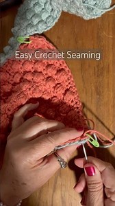 Whip Stitch Seaming for Crochet 🧶🪡#crochet#crochettips